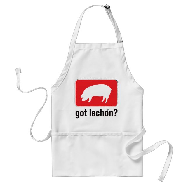 Got Lechon - Red Standard Apron (Front)