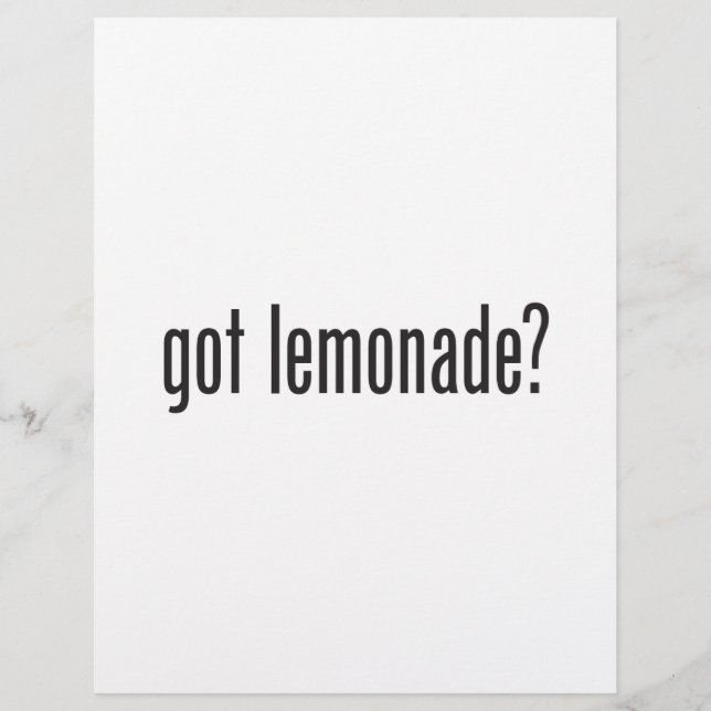 got lemonade (Front)