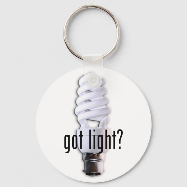 Got Light? Key Ring (Front)