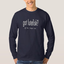 got lutefisk? uff da I hope not