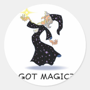 Got Magic? Classic Round Sticker