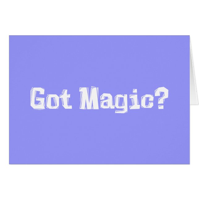 Got Magic Gifts (Front Horizontal)