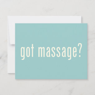 Got Massage?