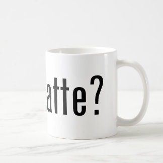got matte? coffee mug