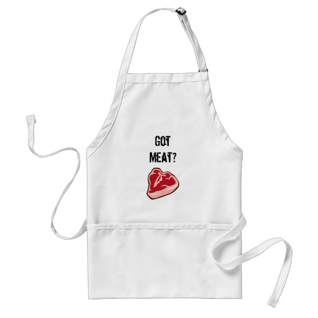 Got Meat? Standard Apron (Front)