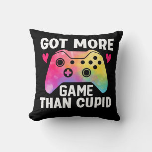 Got More Game Than Cupid Valentine Video Game Cushion