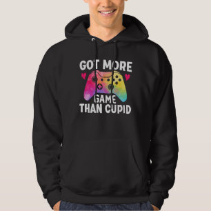 Got More Game Than Cupid Valentine Video Game Hoodie