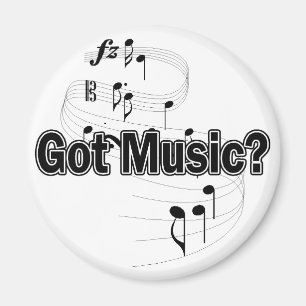 Got Music (Notes) Magnet