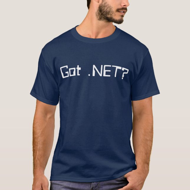 Got .NET mens T-shirt ASP.NET C# programming shirt (Front)