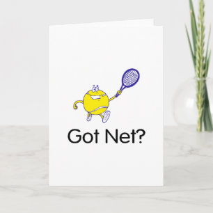 Got Net? (Tennis) Holiday Card