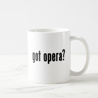 got opera? coffee mug