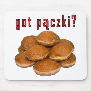 got paczki? Polish Dessert Mouse Pad
