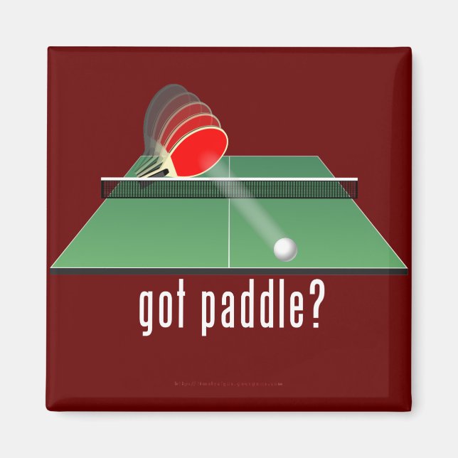 "got paddle?" magnet (Front)