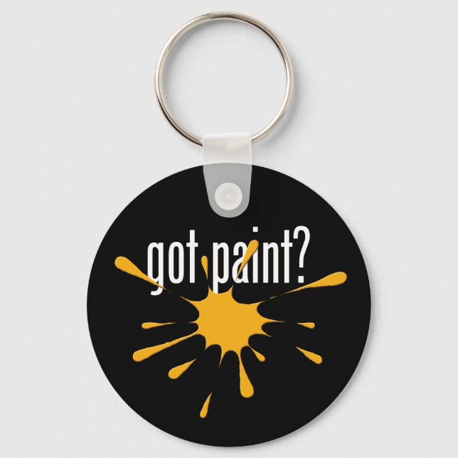 got paint? (Paintball) Key Ring (Front)