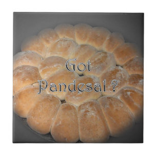 Got Pandesal? Filipino sweet dinner roll Ceramic Tile