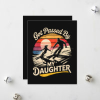Got Passed By My Daughter Funny Skiing Ski Lover