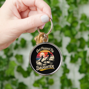 Got Passed By My Daughter Funny Skiing Ski Lover Key Ring