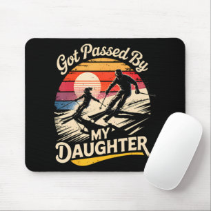 Got Passed By My Daughter Funny Skiing Ski Lover Mouse Pad