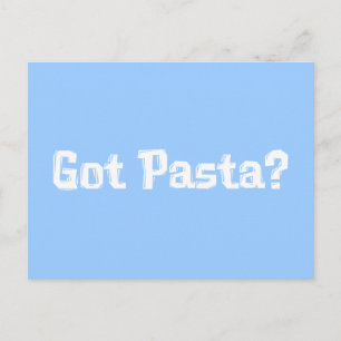 Got Pasta Gifts Postcard