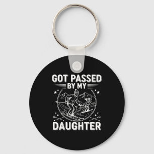 Got Ped By My Daughter Funny Skiing _24  Key Ring