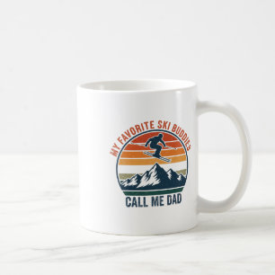 Got Ped By My Daughter Funny Skiing Dad Father Ski Coffee Mug