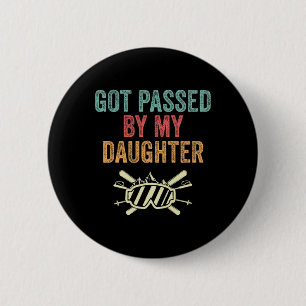 Got Ped By My Daughter Funny Skiing Sayings For Da 6 Cm Round Badge