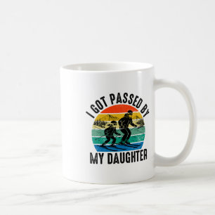 Got Ped By My Daughter Funny Skiing Ski Retro Vint Coffee Mug