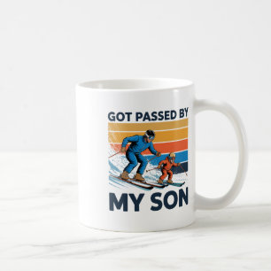 Got Ped By My Son Funny Skiing For Family Winter T Coffee Mug