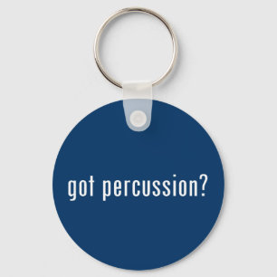 got percussion? key ring