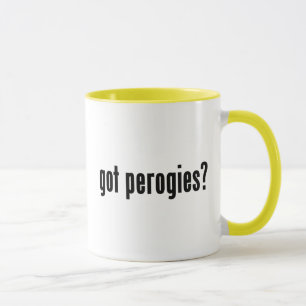got perogies? mug