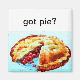 got pie fridge magnet