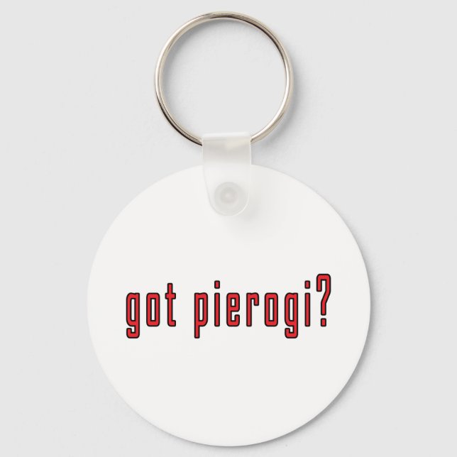 got pierogi? key ring (Front)