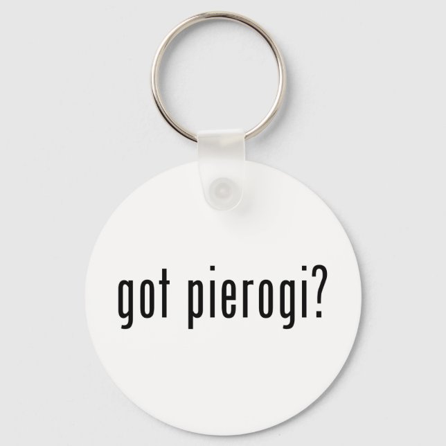 got pierogi? key ring (Front)