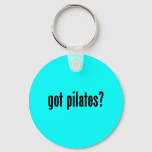 got pilates? key ring