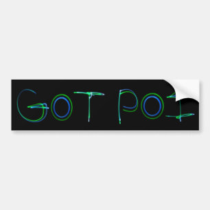 got poi bumper sticker LED