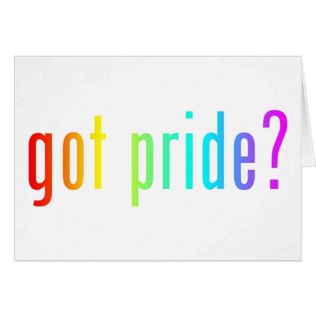 got pride? (Front Horizontal)