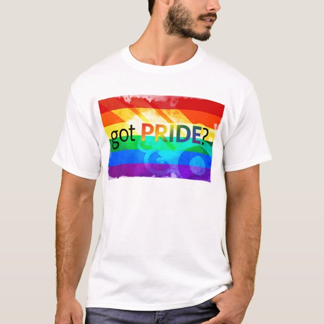Got Pride LGBT Flag T-Shirt (Front)