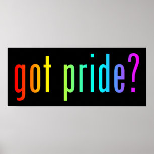 got pride? poster