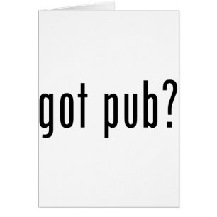 got pub?