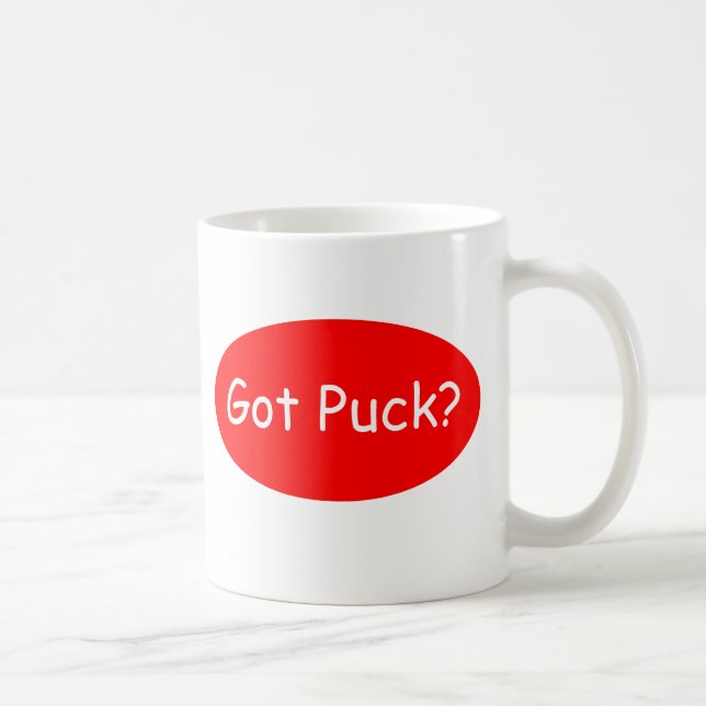 Got Puck Hockey Mug (Right)