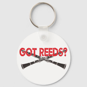 Got Reeds? Clarinet Style Key Ring