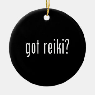 Got Reiki? Ceramic Ornament