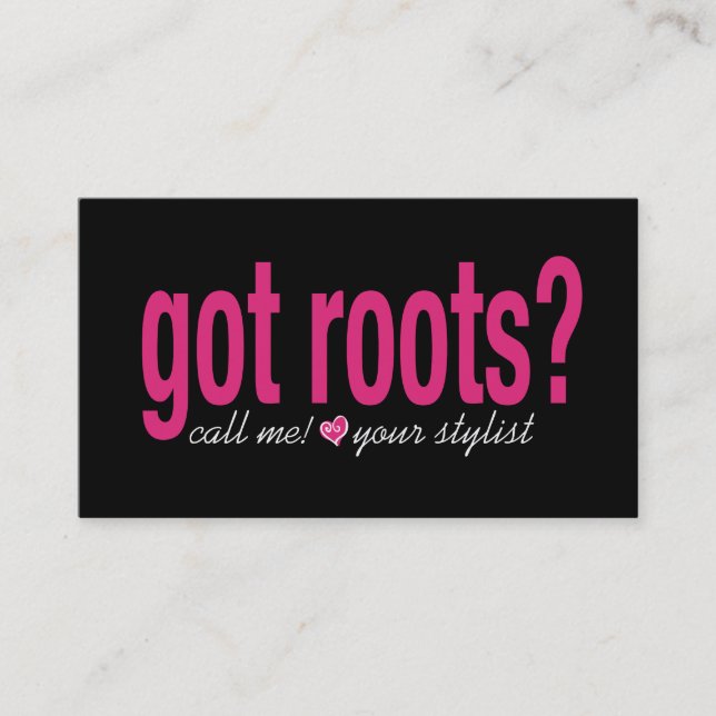 Got Roots? Card (Front)