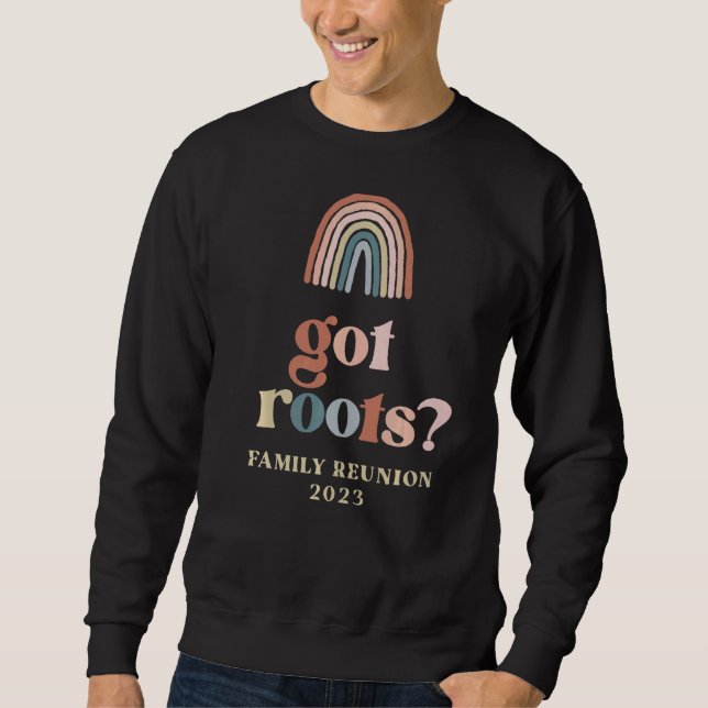 Got Roots Family Reunion 2023 Boho Rainbow Group M Sweatshirt (Front)