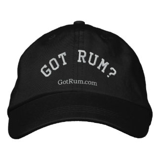 "Got Rum?" Embroidered Cap