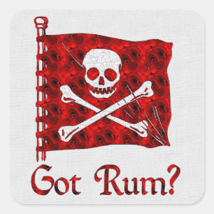 Got Rum? Square Sticker