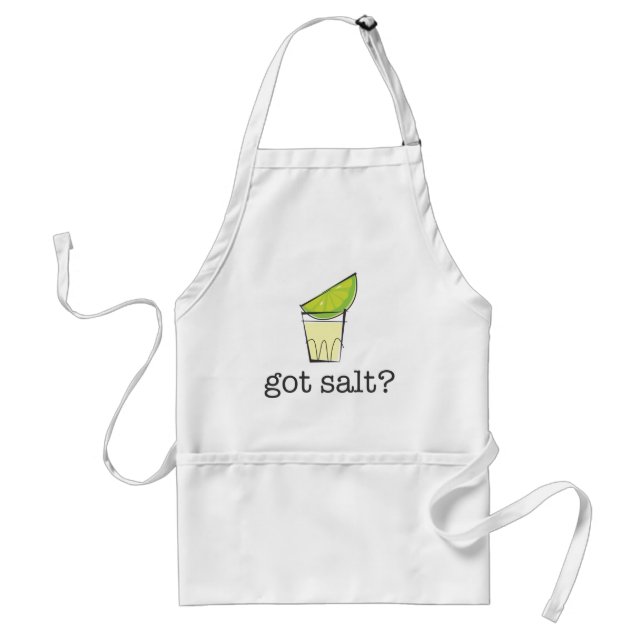 Got Salt? Tequila Shot with Lime Standard Apron (Front)