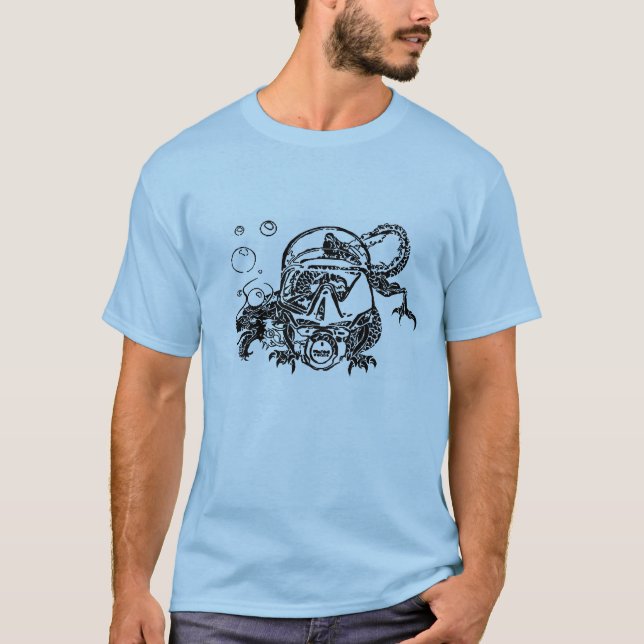 Got Salt - Underwater Hunter T-Shirt (Front)