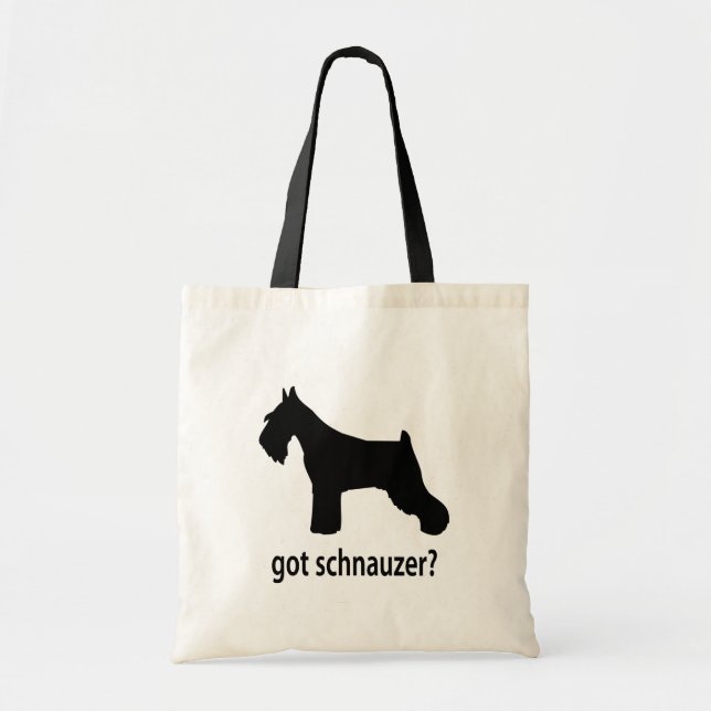 Got Schnauzer Tote Bag (Front)