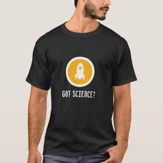 Got Science Rocket T-shirt on Dark background